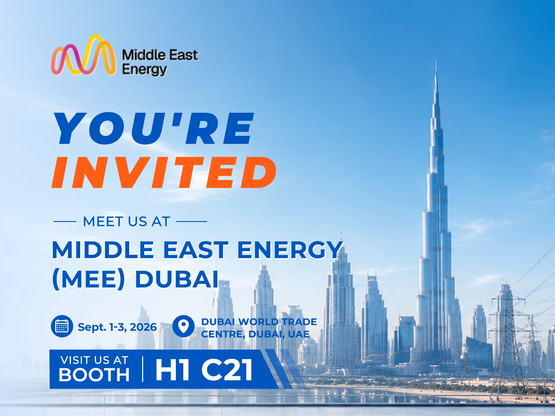 Meet BETE at Middle East Energy 2026 in Dubai