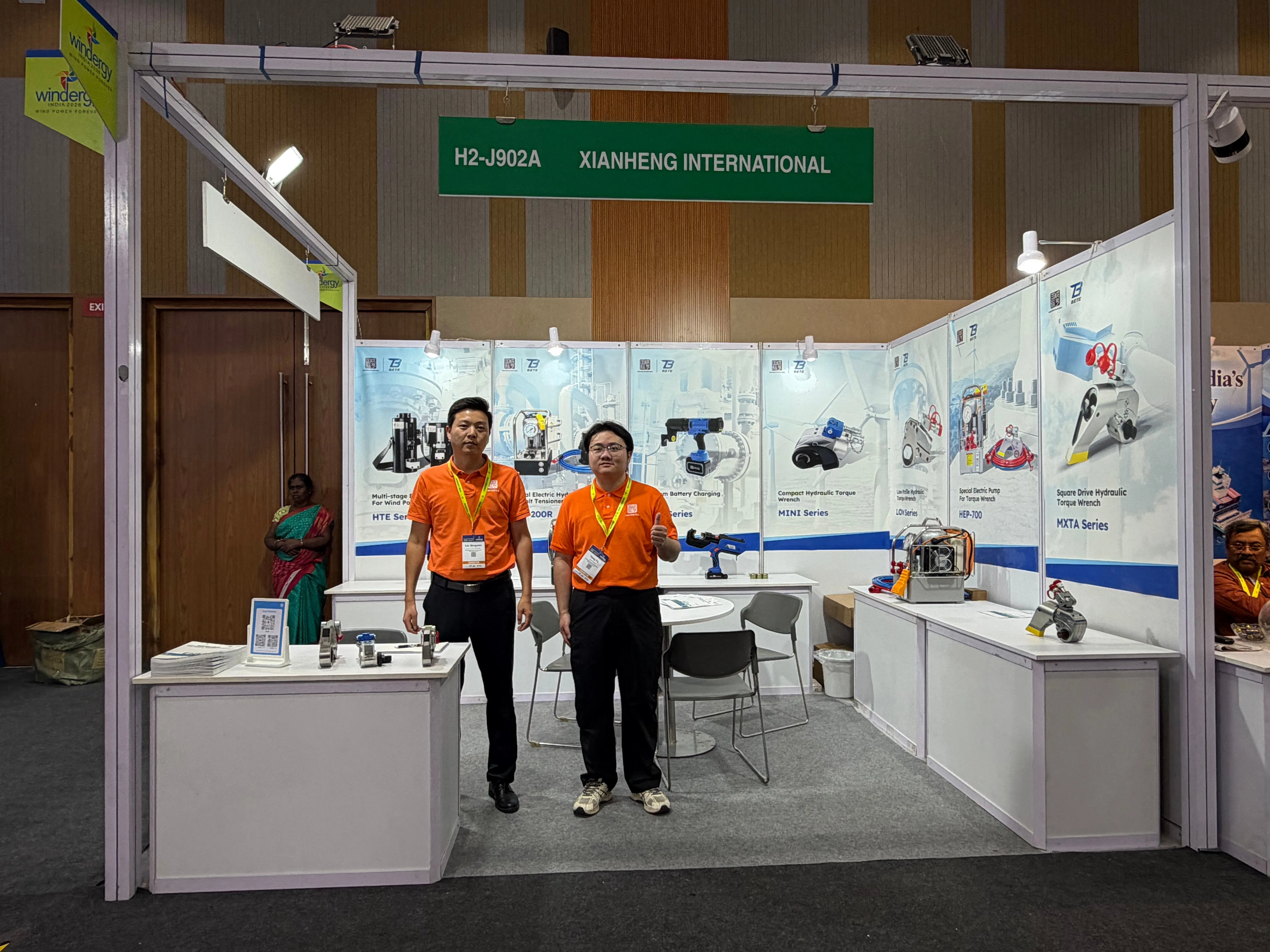 Hydraulic Torque Wrench Solutions Featured at Windergy India 2026