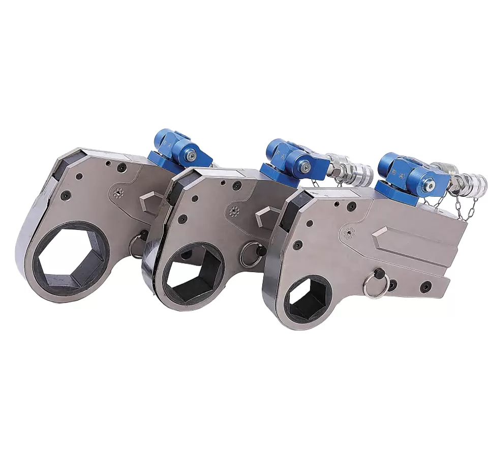 LOW-CP Series Ultra-Thin Hollow Hydraulic Torque Wrench