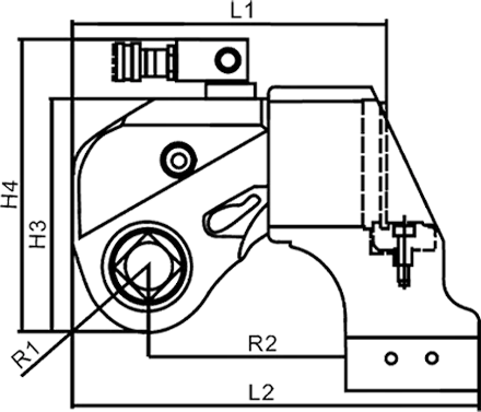 Technical Specifications of MXTA Series Dual-Drive Hydraulic Torque Wrench