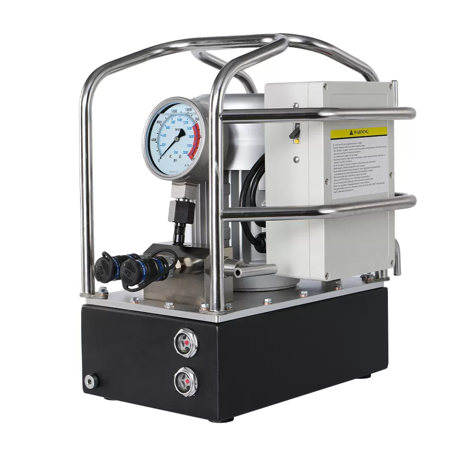 REH-200R Special Electric Hydraulic Pump For Bolt Stretcher