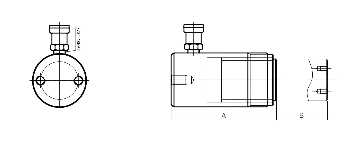technical-specifications-of-cll-series-single-acting-high-tonnage-locking-nut-hydraulic-cylinder
