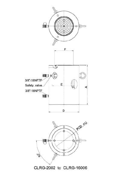 technical-specifications-of-clrg-series-double-acting-high-tonnage-hydraulic-cylinder