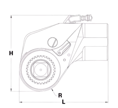 Technical Specifications of MINI Series Drive-Type Hydraulic Torque Wrench