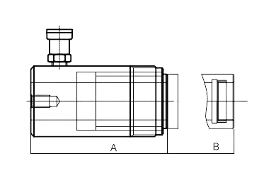 technical-specifications-of-rch-series-single-acting-hollow-hydraulic-cylinder