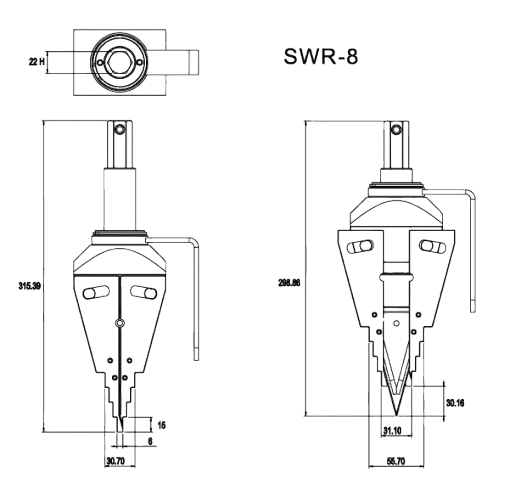 technical-specifications-of-swr-8-hydraulic-flange-spreader